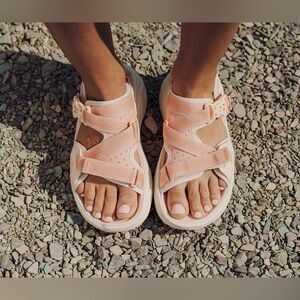 Hoka One One Peach Sandals